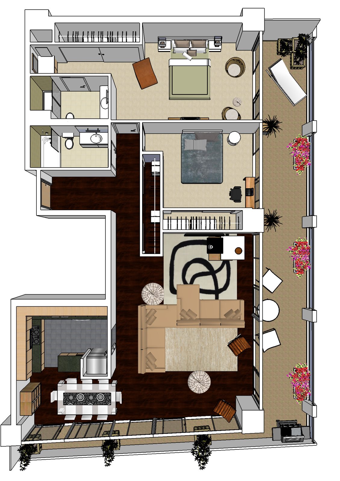 H Floor Plan 8